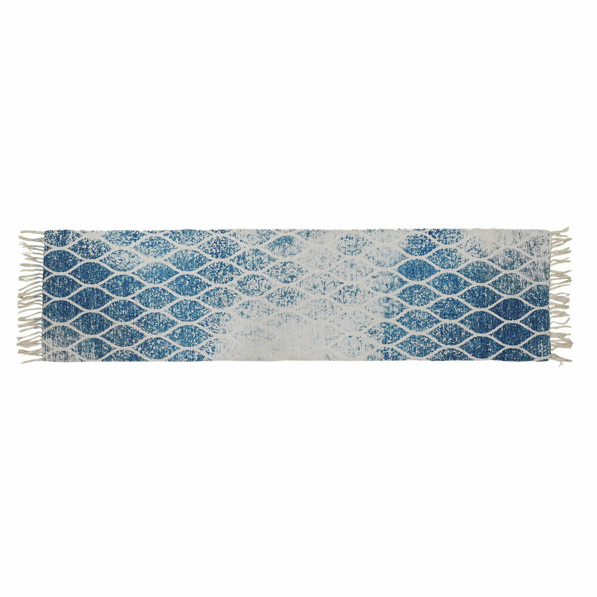 Koberec DKD Home Decor Modrá Bavlna Chenille (60 x 240 x 1 cm)