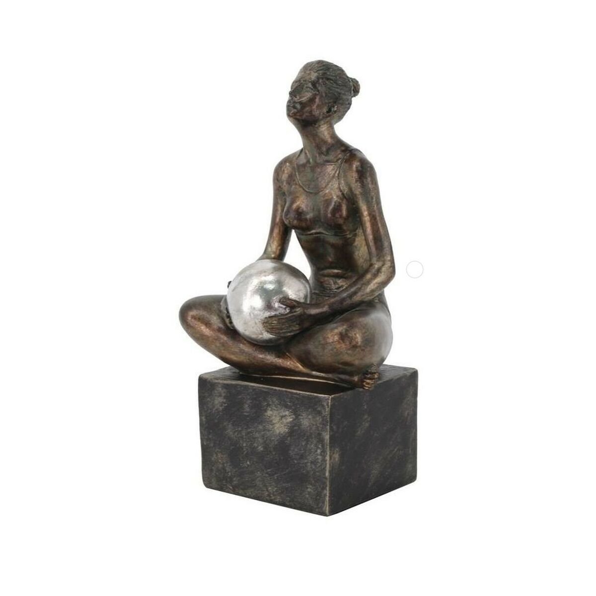 Dekoratívne postava DKD Home Decor Medený Gymnasta 14 x 11,5 x 25,5 cm