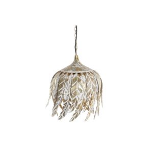 Stropné svetlo DKD Home Decor Sivá 220 V 50 W (33 x 33 x 40 cm)