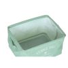 Súprava košíkov DKD Home Decor 39 x 27 x 24 cm Plátno Moderný (3 kusov)