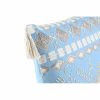 Vankúšik DKD Home Decor Modrá Biela 40 x 15 x 40 cm