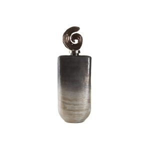 Váza DKD Home Decor Viacfarebná Aluminium Sklo 19 x 12 x 55 cm
