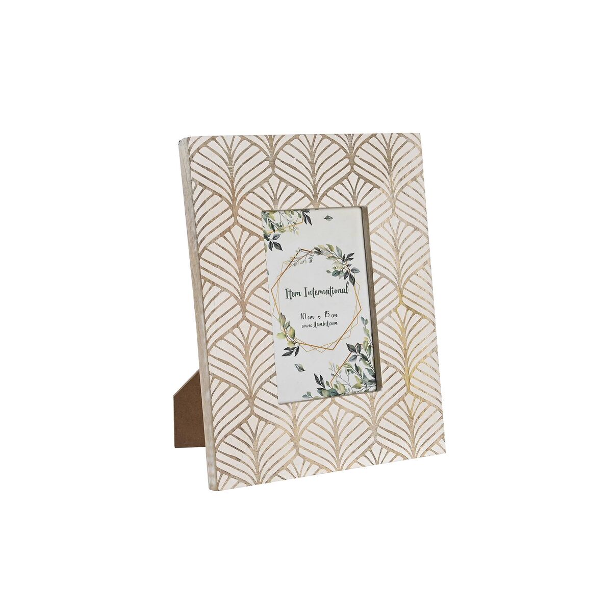 Rám na fotografie DKD Home Decor Gaštanová Mangové drevo 20 x 2 x 25 cm Mestská