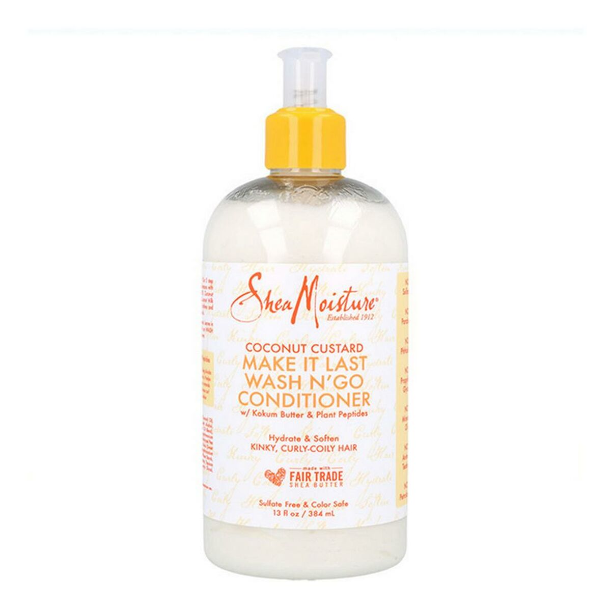 Kondicionér Shea Moisture Coconut Custard Wash N’Go Shea Moisture (384 ml)