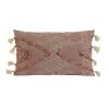 Vankúšik Home ESPRIT Biela Terakota Boho 50 x 5 x 30 cm