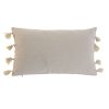 Vankúšik Home ESPRIT Biela Terakota Boho 50 x 5 x 30 cm