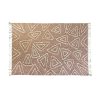 Koberec DKD Home Decor Ružová Terakota Biela Strapce Mestská (160 x 230 x 1 cm)