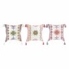 Vankúšik DKD Home Decor 8424001817528 Viacfarebná Arab 40 x 10 x 40 cm Strapce (3 Kusy)