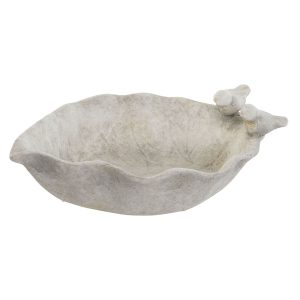 Stolové dekorácie Home ESPRIT Sivá Vtáky Shabby Chic 34 x 24 x 12 cm
