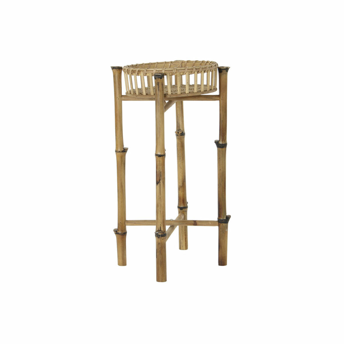 Kvetináč DKD Home Decor Bambus Prírodná (32 x 32 x 55.5 cm)