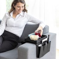 Tácka na pohovku s organizérom na diaľkové ovládania InnovaGoods IG814809 Polyester (Obnovené A)