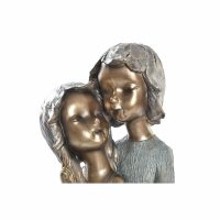 Dekoratívne postava DKD Home Decor 19 x 15 x 28 cm Červená Zlatá Tyrkysový Chlapci (2 kusov)
