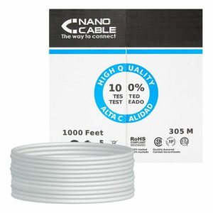 Kábel Ethernet LAN NANOCABLE 10.20.0304-FLEX