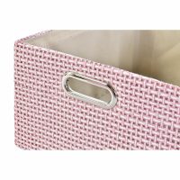 Súprava košíkov DKD Home Decor 40,5 x 27,5 x 18 cm Polyester (2 kusov)