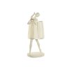 Stolná lampa Home ESPRIT Biela Živica 40 W 220 V 29 x 25 x 62,5 cm