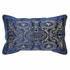 Vankúšik DKD Home Decor 8424001850358 Zlatá 50 x 10 x 30 cm Námornícka modrá