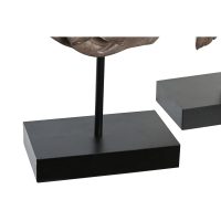 Dekoratívne postava DKD Home Decor 23 x 8 x 42 cm Čierna Gaštanová Buddha Orientálny (2 kusov)