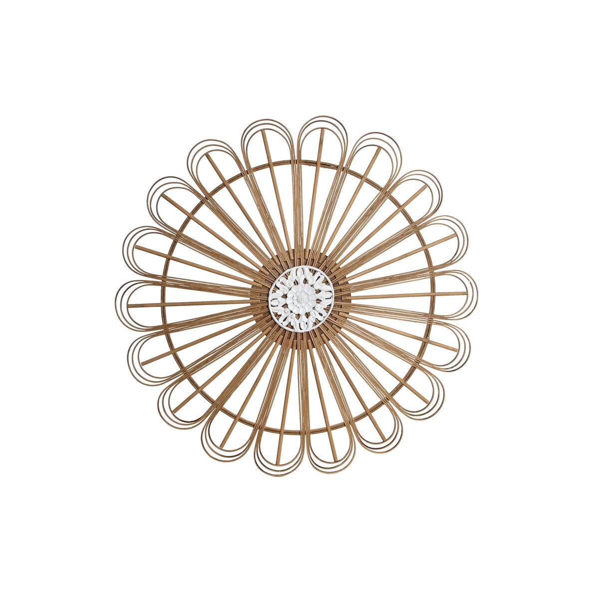 Dekorácia na stenu DKD Home Decor Biela (Obnovené A)