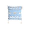Vankúšik DKD Home Decor Modrá Biela 40 x 15 x 40 cm