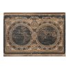 Dekorácia na stenu Home ESPRIT Čierna Prírodná Mapa Sveta 149 x 2 x 105 cm
