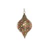 Stropné svetlo DKD Home Decor Zlatá Kov Viacfarebná 40 W 50 W 24 x 24 x 42 cm