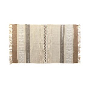 Koberec DKD Home Decor Gaštanová Polyester Bavlna (117 x 198 x 0,7 cm)