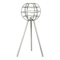 Stolná Lampa DKD Home Decor Kov Gris Oscuro (50 x 50 x 98 cm)