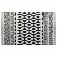 Koberec DKD Home Decor Čierna Biela (160 x 250 x 0,7 cm)