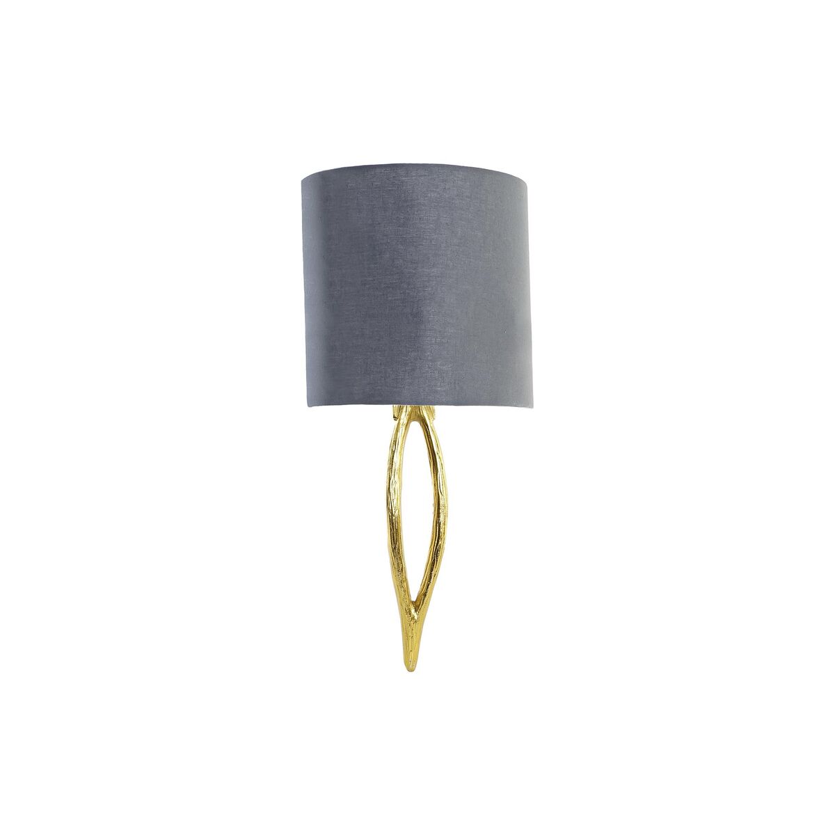 Nástenná lampa DKD Home Decor Zlatá Kov Polyester 220 V 50 W (30 x 16 x 60 cm)
