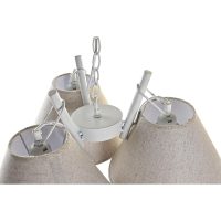 Stropné svetlo DKD Home Decor 50 x 46 x 30 cm Zlatá Kov Biela 50 W (2 kusov)