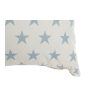Vankúšik DKD Home Decor Modrá 60 x 10 x 60 cm Hviezdy Biela (2 kusov)