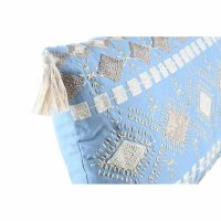 Vankúšik DKD Home Decor 60 x 15 x 35 cm Modrá Biela