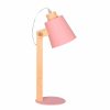 Stolná lampa DKD Home Decor zelená Ružová Prírodná Drevo Kov 50 W 220 V 18 x 20 x 45 cm 15 x 20 x 50 cm (2 kusov)