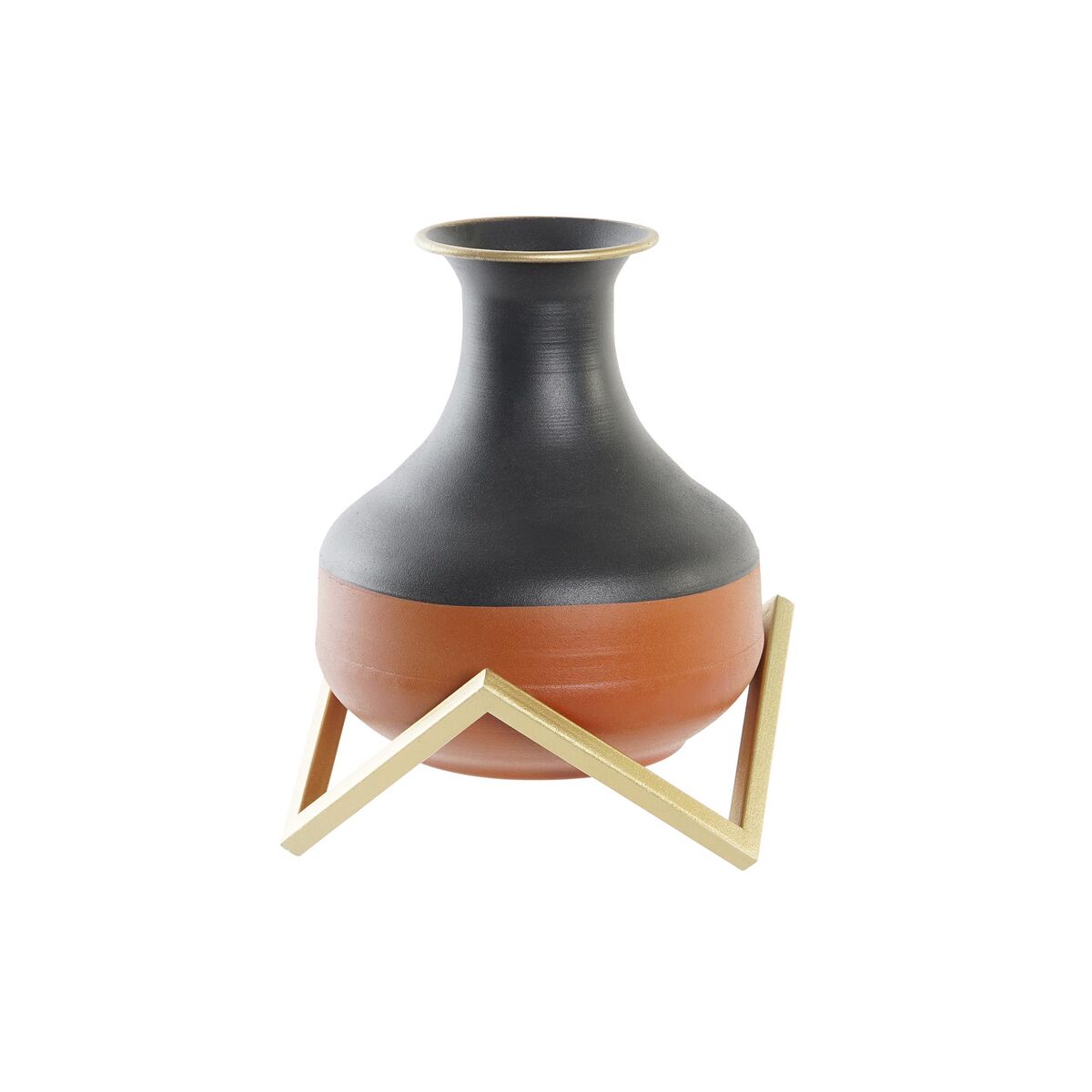 Váza DKD Home Decor Viacfarebná Kov Moderný 20 x 20 x 23 cm