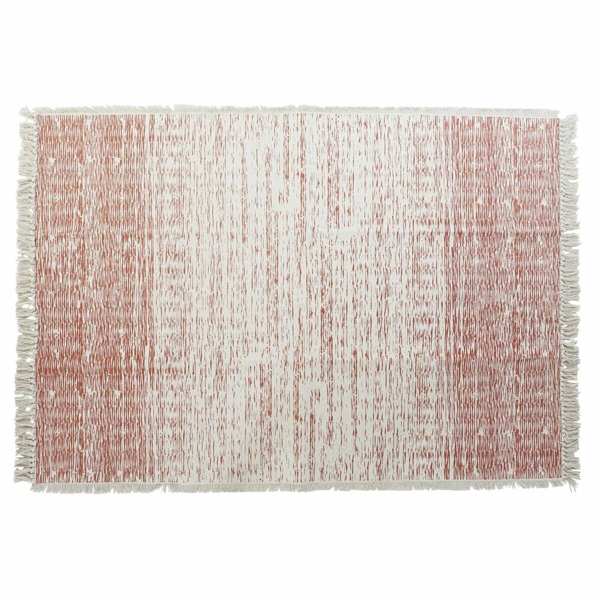 Koberec DKD Home Decor Béžová Oranžová Strapce 160 x 230 x 1 cm