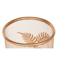 Stolná lampa DKD Home Decor Zlatá Kov Gaštanová 220 V 50 W Borovica (32 x 32 x 90 cm)