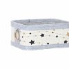 Súprava košíkov DKD Home Decor Hviezdy Bambus 36 x 36 x 50 cm (4 pcs)