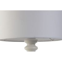 Stolná lampa Home ESPRIT Biela Kov 30 x 30 x 50 cm