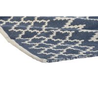 Koberec DKD Home Decor Modrá Biela Arab (120 x 180 x 1 cm)