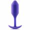 Fialový análny kolík Snug Plug 2 B-Vibe 96731 Purpurová