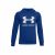 Detská mikina s kapucňou Under Armour Rival Fleece Modrá