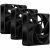 Bravissima Kitchen Ventilátor počítačovej skrine Corsair RS120 MAX PWM Ø 12 cm (3 kusov)