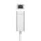 Adaptér USB na Ethernet Aisens A109-0505 15 cm Striebro