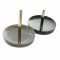 Zväčšovacie Zrkadielko DKD Home Decor 18 x 13 x 32 cm Kov Živica (2 kusov)