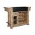 Skrinka Home ESPRIT BAR Kov Mangové drevo 152 x 61 x 107 cm