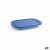 Box Borgonovo Igloo Modrá Obdĺžnikový 800 ml 26 x 18,5 x 3,4 cm (12 kusov) (26 x 18,5 x 3,4 cm)
