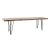 Lavica DKD Home Decor 160 x 46 x 46 cm Prírodná Čierna Alpino