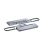 USB-C rozbočovač i-Tec C31FLAT2PDPRO Striebristý
