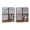 Darčeková sada pre bábätko DKD Home Decor 8424001779185 0–6 mesiacov 24 x 28 x 7 cm