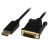 Adaptér DisplayPort na DVI Startech DP2DVIMM6BS Čierna 1,8 m